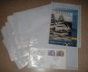 (image for) 50 Clearfront Bags Stamp Storage 125mm X 175mm