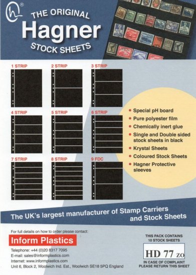 (image for) Hagner Double Sided 1 Strip - Click Image to Close