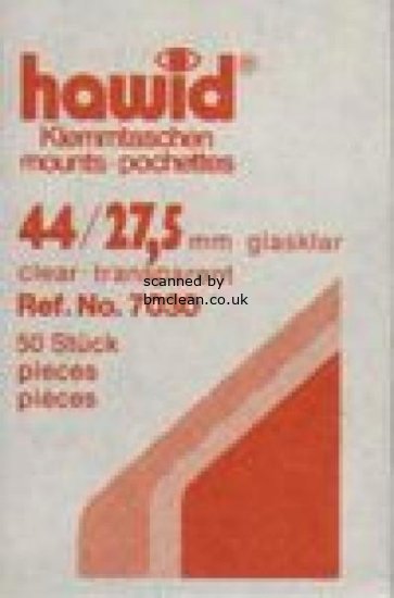 (image for) 44mm x 27.5mm G.B. 1955/63 High Values