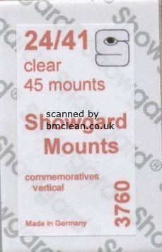 (image for) 24mm x 41mm G.B. Commemoratives