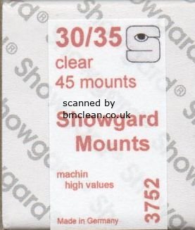 (image for) 30mm x 35mm G.B. Machin H.V's.