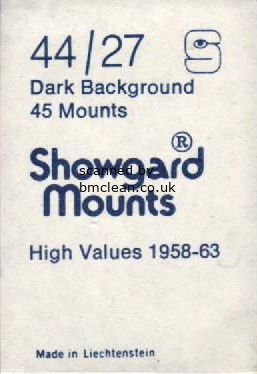(image for) Showgard Mounts 44mm x 27mm G.B. Castle HV's