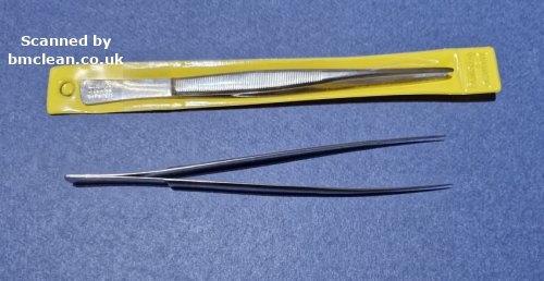 (image for) Showgard Stamp Tweezers - 150mm (6 inches)