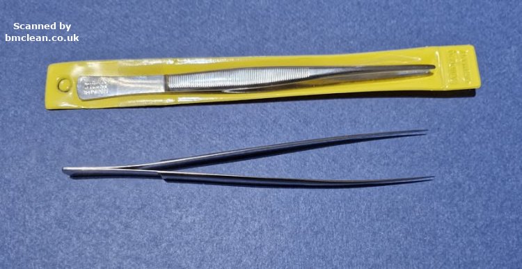 (image for) Showgard Stamp Tweezers - 150mm (6 inches)