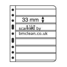 (image for) Vario 7C (Clear) Stock Sheets 7 Strip