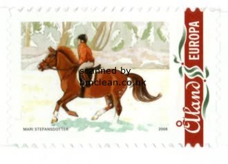 (image for) 2008 Personalised Stamp - Horse Riding