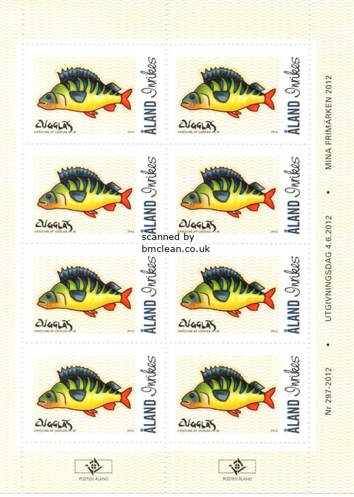 (image for) 2012 Fish - Perch (M/S)