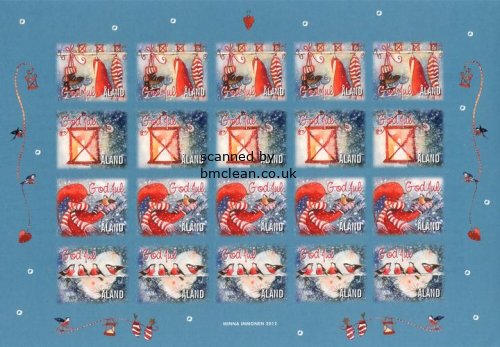 (image for) 2012 Christmas Seals Sheet