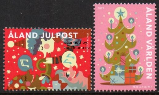 (image for) 2021 Christmas Stamps