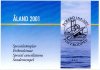 (image for) 2001 Aland Islands Special Cancellations Set (7)