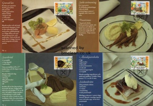 (image for) 2002 Traditional Dishes PHQ Card Set