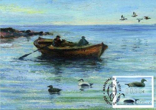 (image for) 2012 Ducks - Franking Label PHQ Card