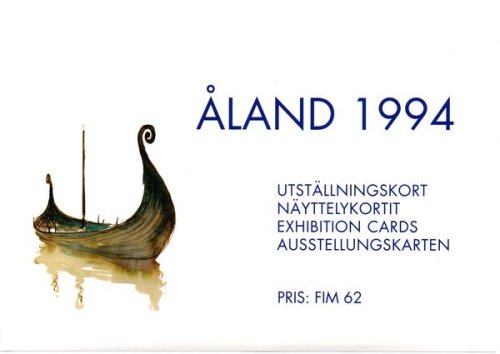 (image for) 1994 Aland Islands Exhibition Cards Set (9)