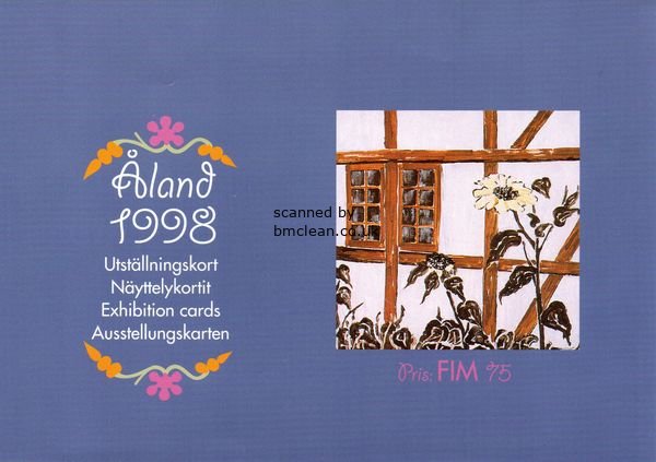 (image for) 1998 Aland Islands Exhibition Cards Set (9+1)