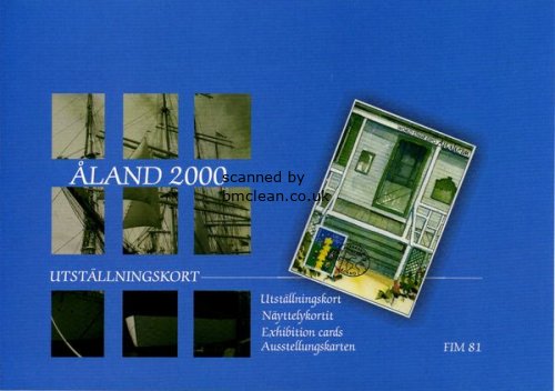 (image for) 2000 Aland Islands Exhibition Cards Set (10)