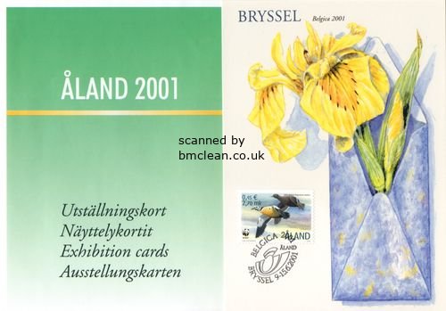 (image for) 2001 Aland Islands Exhibition Cards Set (10)