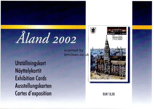 (image for) 2002 Aland Islands Exhibition Cards Set (10)