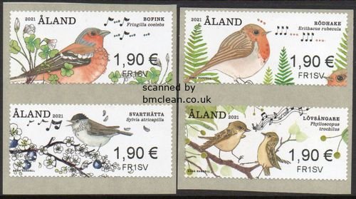 (image for) 2021 Franking Labels (4v)