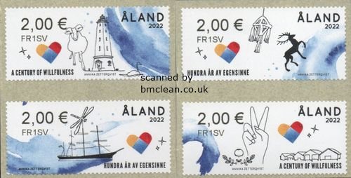 (image for) 2022 Franking Labels (4v)