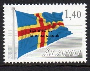 (image for) 1984 Aland Flag