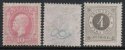 (image for) 1886 to 91 Blue Posthorn on Back