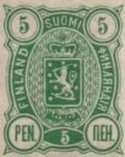 (image for) 1889-95 Finnish Arms (PEN)