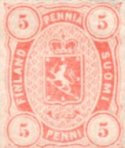 (image for) 1875-84 Finnish Arms (Perf 12½)