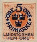 (image for) 1916 Landstorm Semi-Postals I