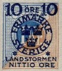 (image for) 1916 Landstorm Semi-Postals II