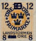 (image for) 1918 Landstorm Semi-Postals III