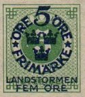 (image for) 1916/18 Landstorm Semi Postals