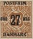(image for) 1907 Newspaper Stamps Surcharged