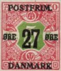 (image for) 1918 Newspaper Stamps Surcharged