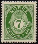 (image for) 1909 to 1929 Redrawn Posthorn