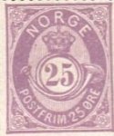 (image for) 1882-93 Posthorn Unshaded