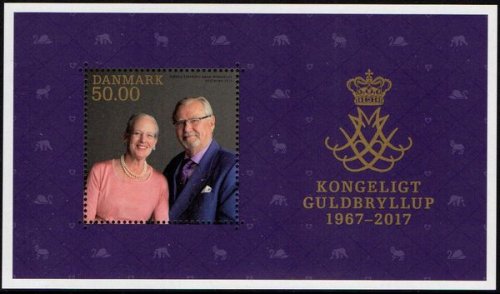 (image for) 2017 Royal Golden Wedding (M/S)