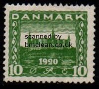 (image for) 1921 Northern Schleswig 10ø Green