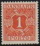 (image for) 1921 Postage Due - 1ø Orange
