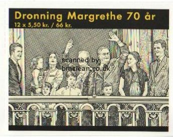 (image for) 2010 Queen Margrethe II (Booklet)
