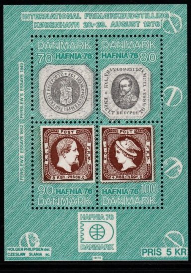 (image for) 1975 Hafnia 76 M/S (1st Issue)