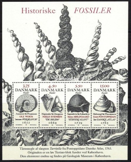 (image for) 1998 Fossils (M/S)