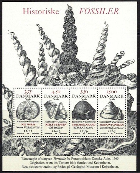 (image for) 1998 Fossils (M/S)