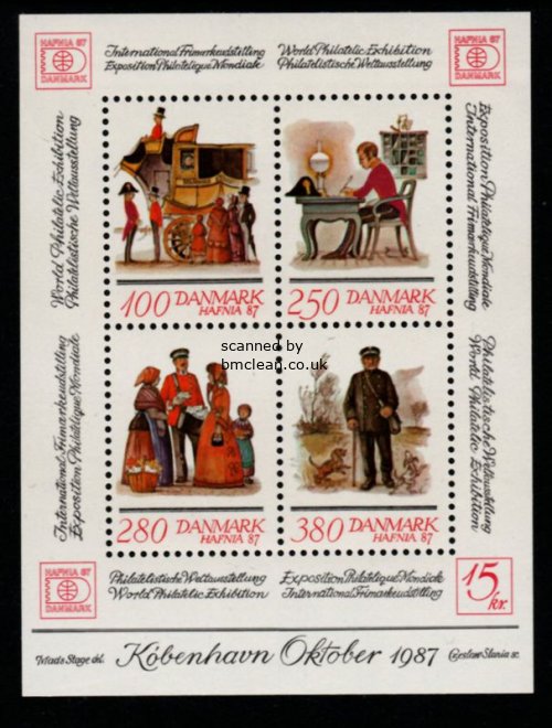 (image for) 1986 Hafnia 87 (3rd Issue) M/S