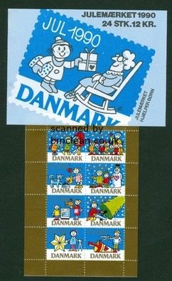 (image for) 1990 Christmas Seals (Booklet)