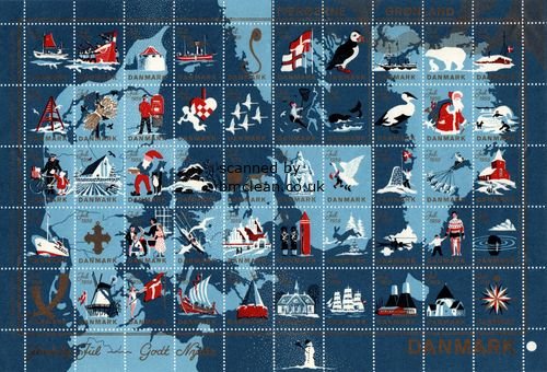 (image for) 1959 Christmas Seals (Sheet)