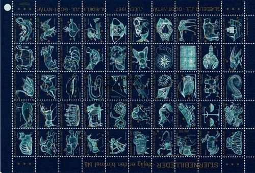 (image for) 1967 Christmas Seals (Sheet)