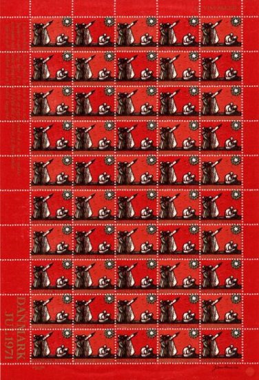 (image for) 1971 Christmas Seals (Sheet)