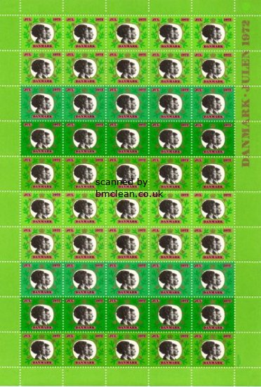 (image for) 1972 Christmas Seals (Sheet)