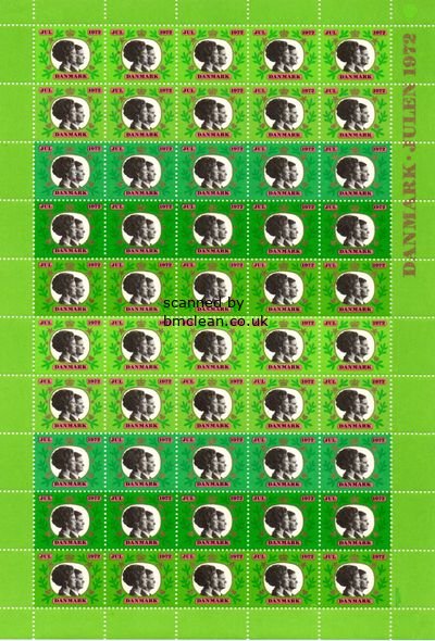 (image for) 1972 Christmas Seals (Sheet)