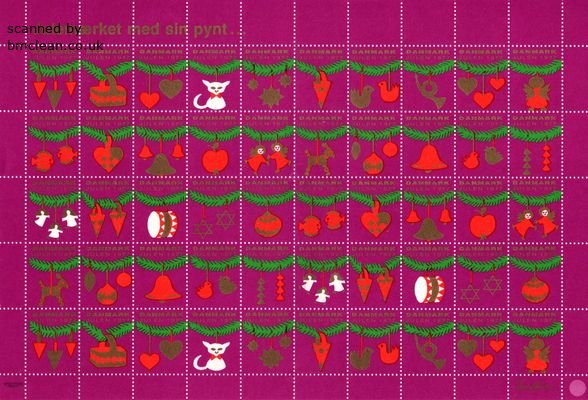 (image for) 1977 Christmas Seals (Sheet)